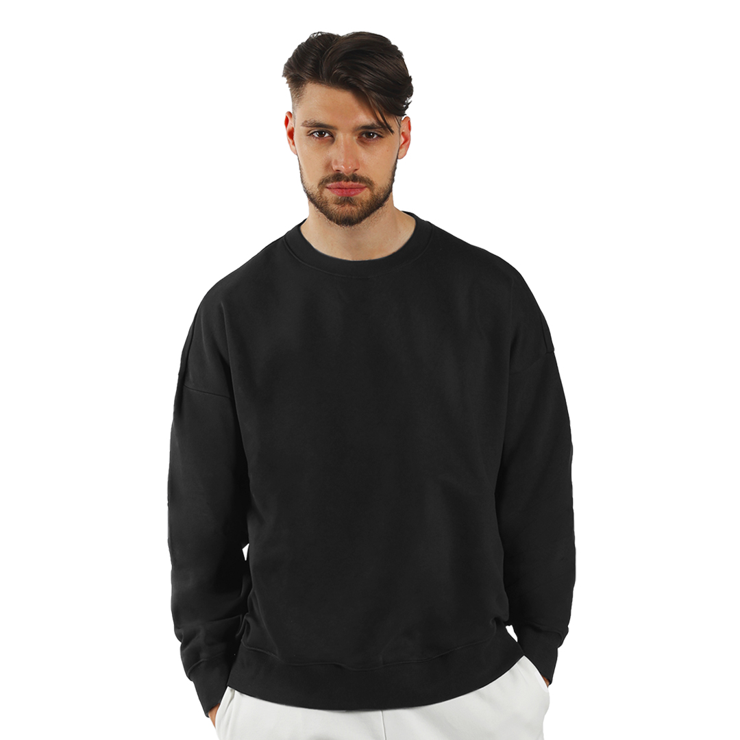 Unisex široka dukserica od organskog pamuka, 300 g/m2